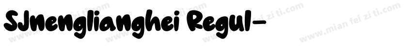 SJnenglianghei Regul字体转换